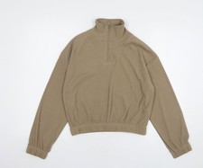 Womens UK Size 4 Primark Brown Pullover Sweatshirt