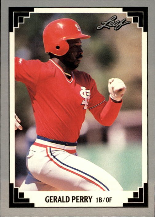 1991 Leaf #272 Gerald Perry - BB