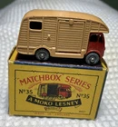 Matchbox/Lesney #35A MARSHALL HORSE BOX, w/Type B Box, in Mint condition!