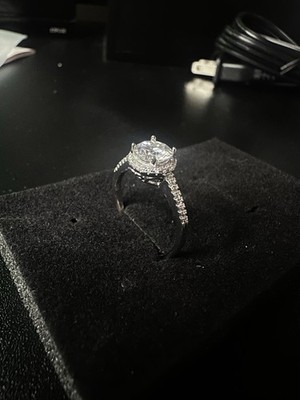 Moissanite Ring