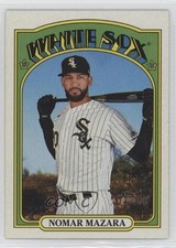 2021 Topps Heritage Nomar Mazara #202 0re5