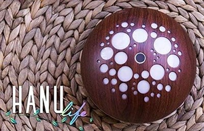 Hanu Essential Oil Diffuser, 300ml Oil Diffuser with 4 Timer, Aromatherapy Diffu