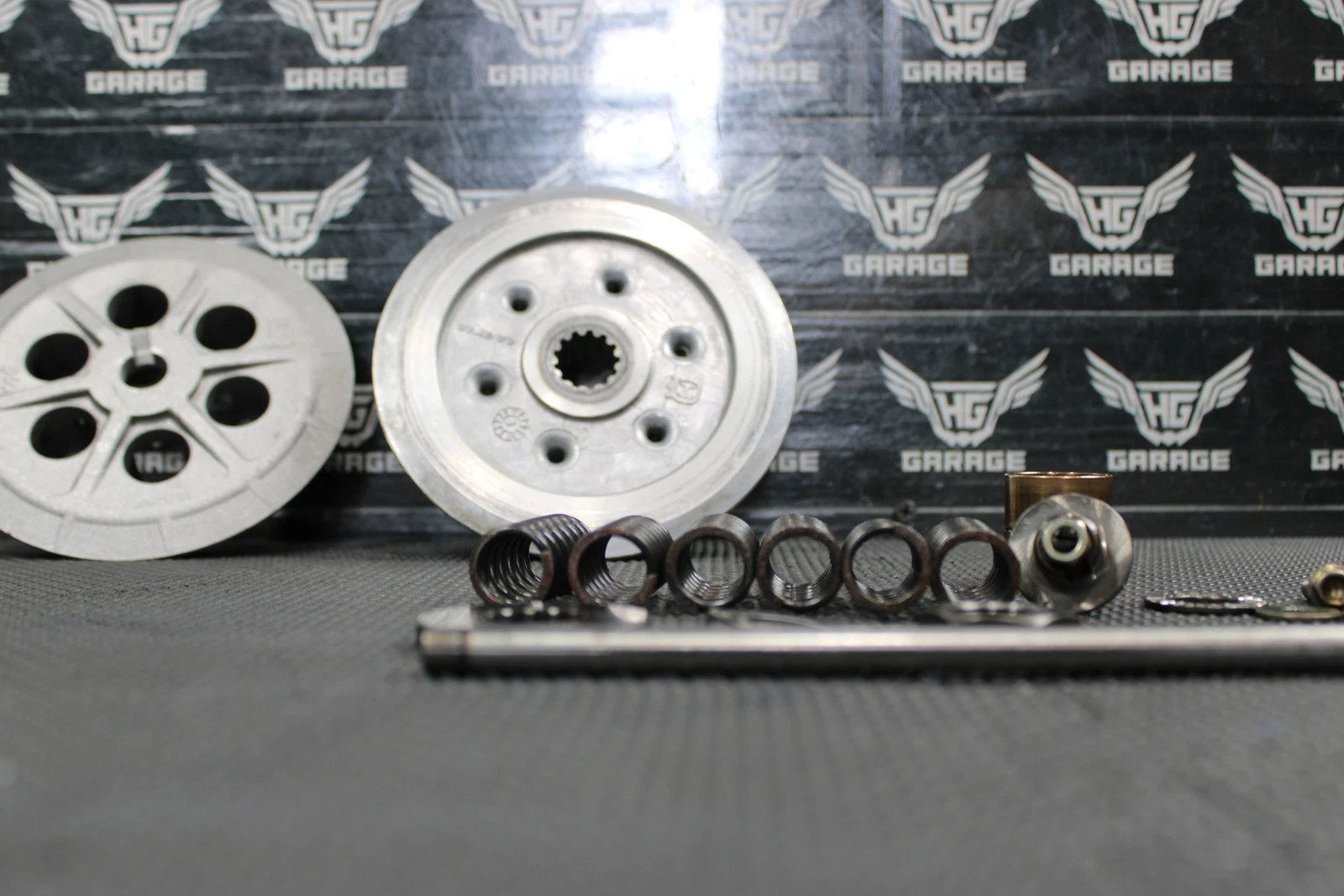 00-07 HONDA CR125R OEM COMPLETE CLUTCH W PLATES BASKET HUB 22100-KZ4-L30