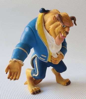 BEAST Bully PVC BULLYLAND 4'' figure Walt Disney Prod PVC vintage Beauty & Beast