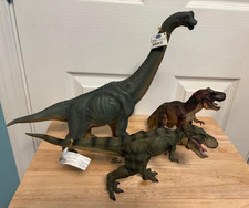Papo Dinosaur Figure Lot of 3  Brachiosaurus,...