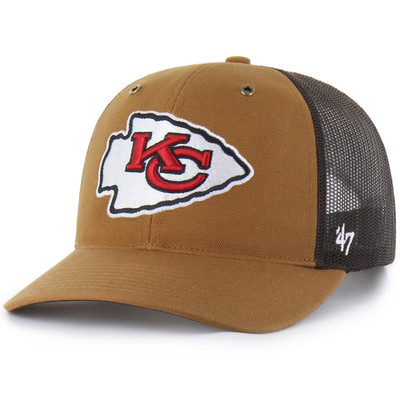 Kansas City Chiefs Carhartt x '47 Trucker Adjustable Snapback Hat