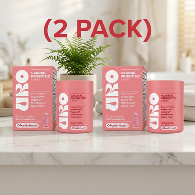 #ad 2 X URO Vaginal Probiotic 60 Vegan Capsules OPositivHealth New in Box Sealed $23.99