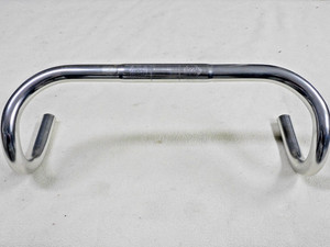 Early 80's Silver 3ttt Superleggero Merckx Bend Handlebar 44 cm x 26 mm 265 gram