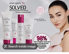 Jafra Luna Bright Set Régimen  4 Piece Piece  Set With Free White Case