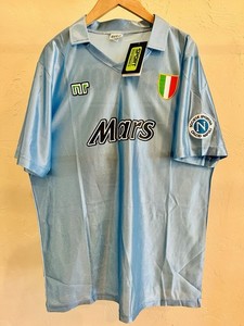 【新品/タグ付き】89/90 SSCナポリ ♯10マラドーナ【XLサイズ】復刻版 Camiseta Napoli Maradona | eBay