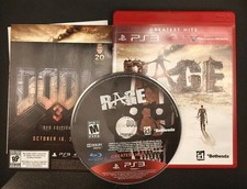 Rage Greatest Hits Sony PlayStation 3 (PS3) Complete In Box Tested Working