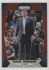 2017-18 Panini Prizm Ruby Wave Prizm Dave Joerger #30 1u6