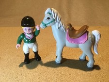 Fisher-Price Loving Family Dollhouse Vintage Horse and Stable Girl Equestrian