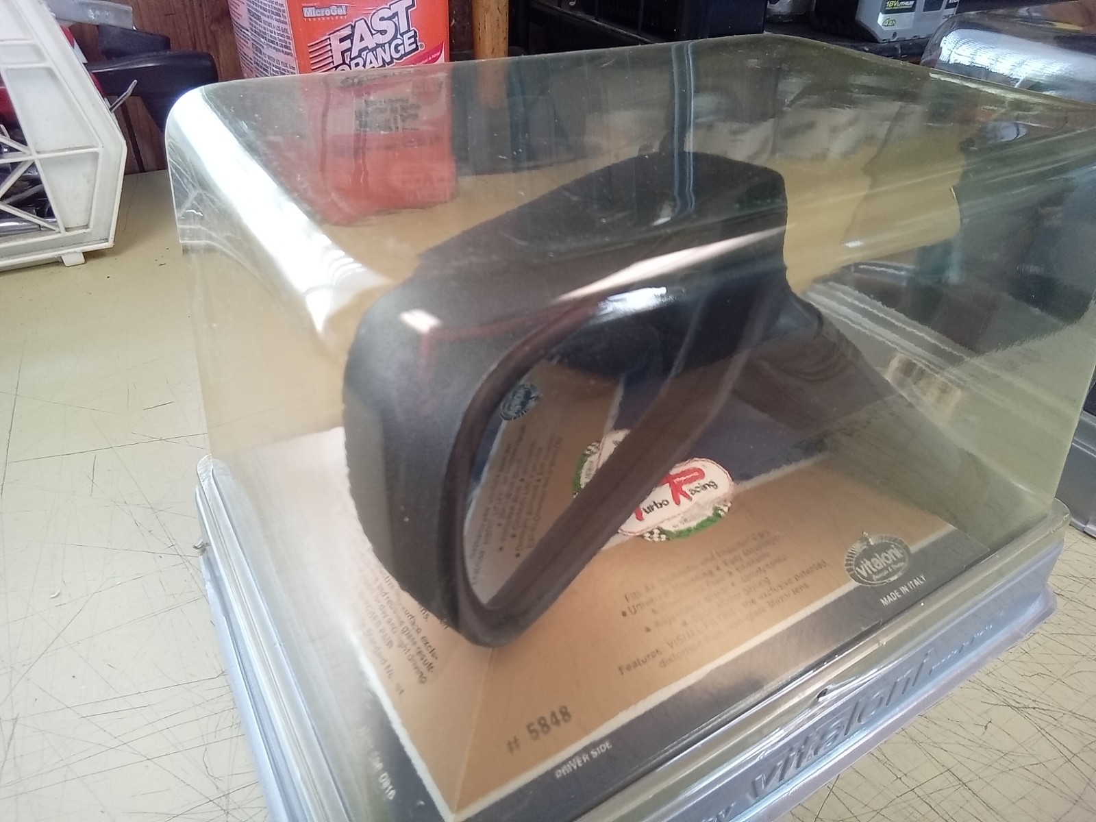 Ferrari vitaloni turbo racing mirror right and left hand lamborghini and pantera