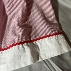 Lil Cactus Strawberry Dress Size 6 Red White With Strawberry Embroidery Smocked — photo 6