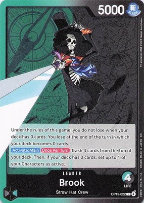 Brook OP15-022 Adventure on Kami's Island L - One Piece - NM