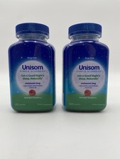 Unisom Simple Slumbers Drug-Free Sleep Aid Gummies, Melatonin 5mg, 120 Ct X 2