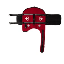 XL  RED LIFEGUARD NEOPRENE DOG LIFE JACKET