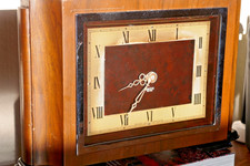 VINTAGE SMITHS SECTRIC  MANTLE CLOCK Art deco style  Quartz