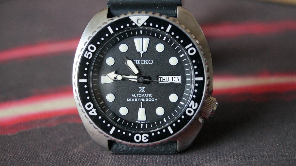 時計 SEIKO SRP777 Seiko Turtle Prospex Automatic Dive Watch with Black Dial and