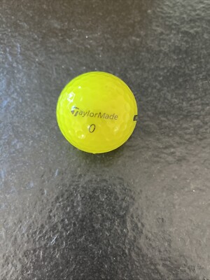 Taylor Made Golfball Distance+ Gelb