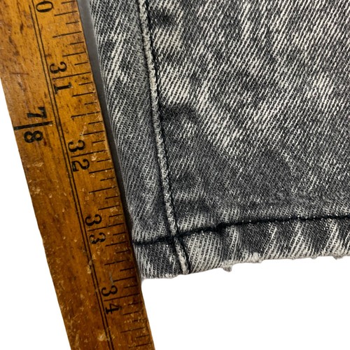 Jeans Guess Vintage * 30 x 34 Georges Marciano Jeans Piedra Lavado Negro Gris EE. UU. - Imagen 10 de 12