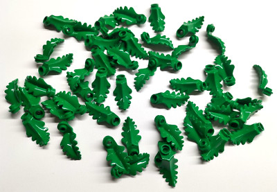 50x LEGO  plant / fern / grass green / green 2682 NEW