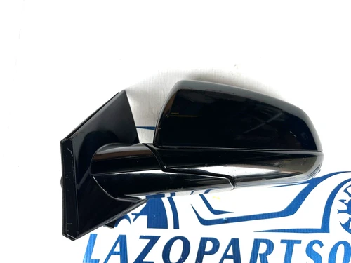 2010-2016 CADILLAC SRX LH DRIVER SIDE MIRROR BLACK OEM