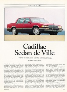 1991 cadillac sedan deville original car review report print article j995 ebay details about 1991 cadillac sedan deville original car review report print article j995