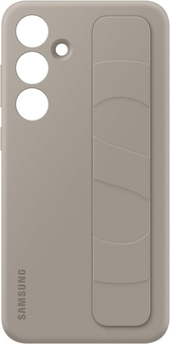 Genuine / Official Samsung Galaxy S24+ Plus Standing Grip Case / Stand - Taupe - Picture 4 of 5