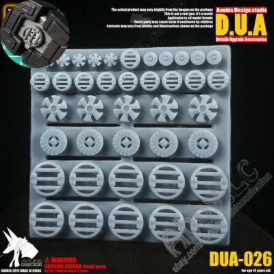 for HG RG 1/144 Model Vent Fin Thruster Screw propell Detail Part Anubis DUA026