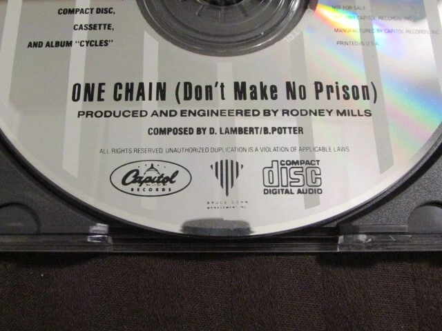 DOOBIE BROTHERS ONE CHAIN (Don’t Make No Prison) 1992 PROMO DJ CD SINGLE NM OOP Foto 3 de 4