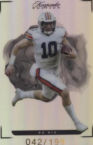 2022 Keepsake Football Edition Bo Nix #21