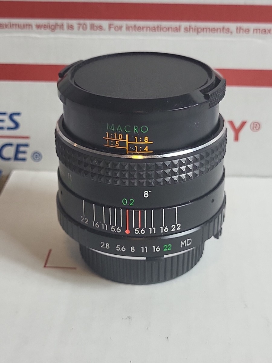MINOLTA MD MOUNT ALBINAR ADG 28MM F2.8 MACRO WIDE ANGLE CAMERA