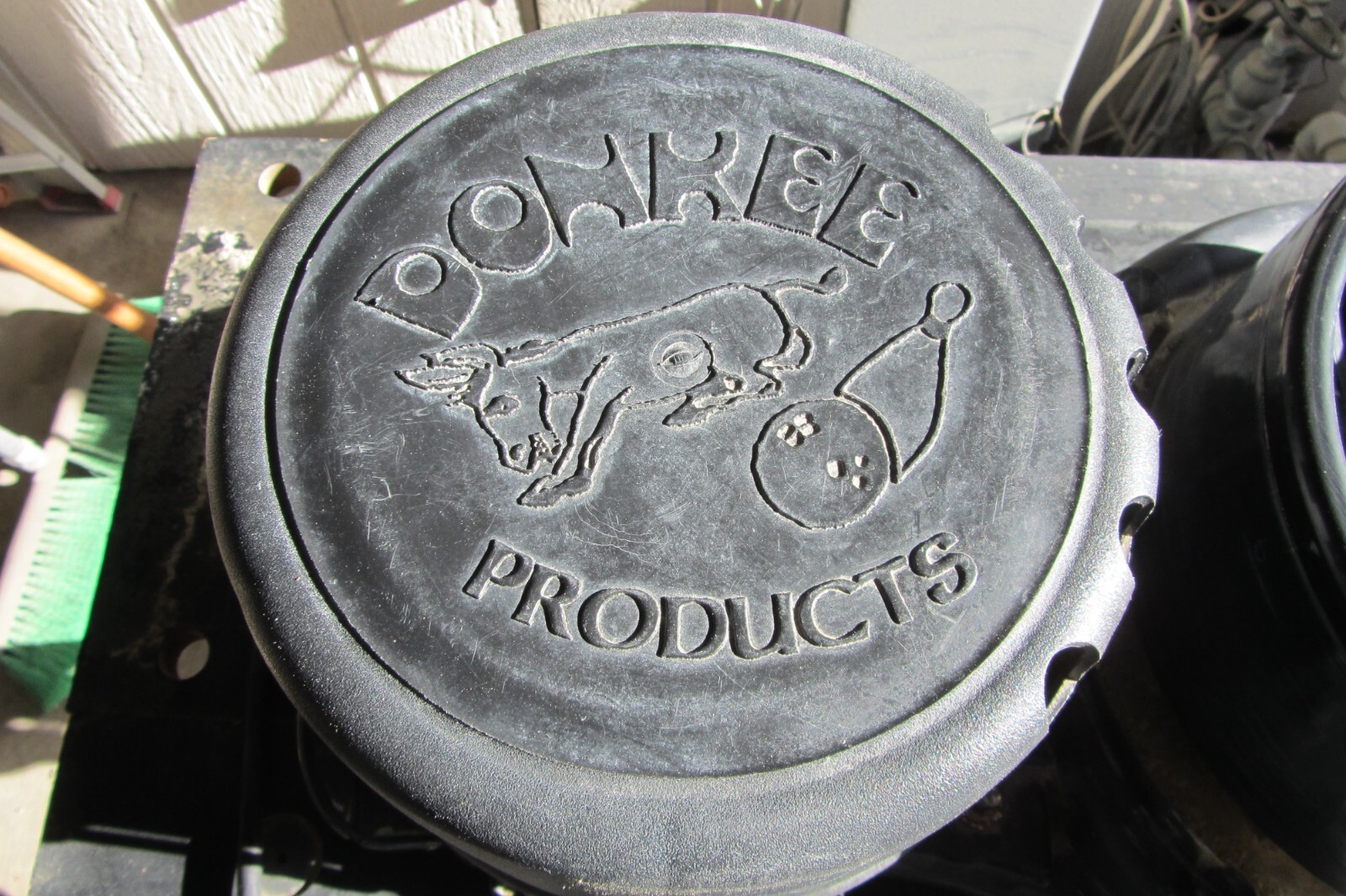 DONKEE 3/4 HP 2 SPEED BOWLING BALL SPINNER /CLEANER MACHINE WORKS