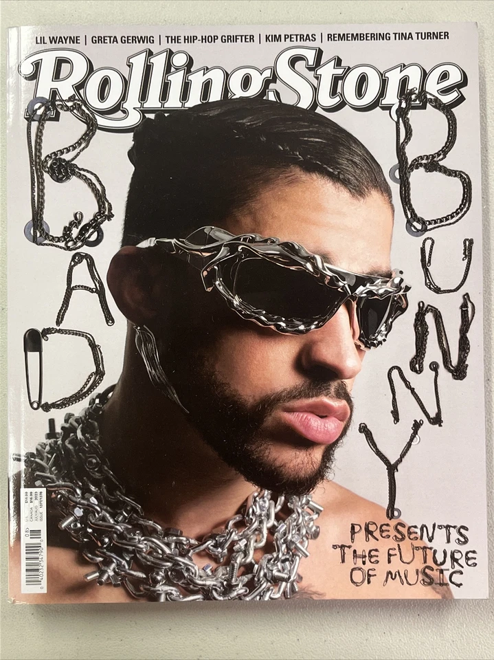 Rolling Stone Magazine 2023 BAD BUNNY Presents The Future Of Music