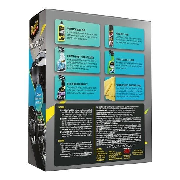 Meguiar's Complete Car Care Kit, With FREE SHIPPING