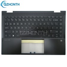Silver Edge New Palmrest Upper Case Non-Backlit Keyboard For HP 14-DW 14T-DW