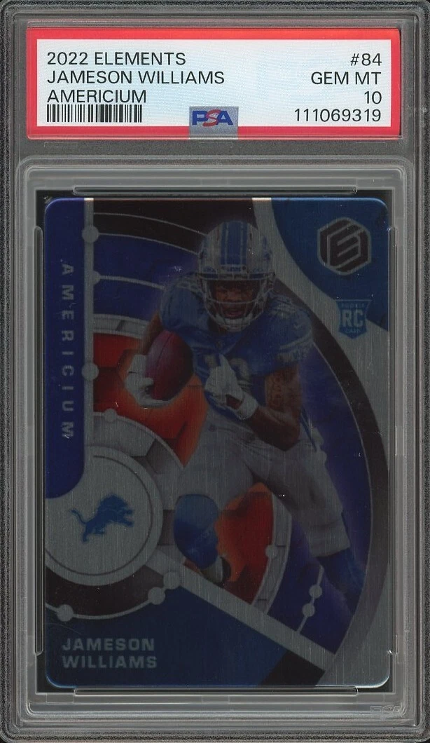 Jameson Williams Panini Elements #84 Americium