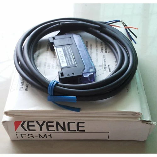 1PC New Keyence FS-M1 Fiber Optic Sensor FSM1 In Box Free Shipping - Picture 1 of 2