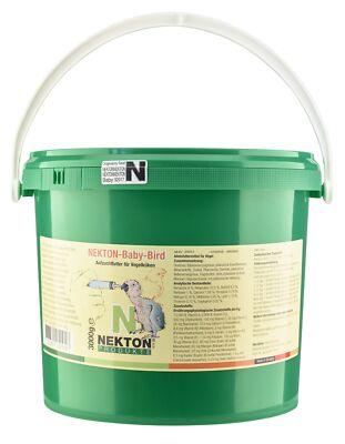 NEKTON-Baby-Bird Aufzuchtfutter für alle Vogelküken - Menge: 3000g