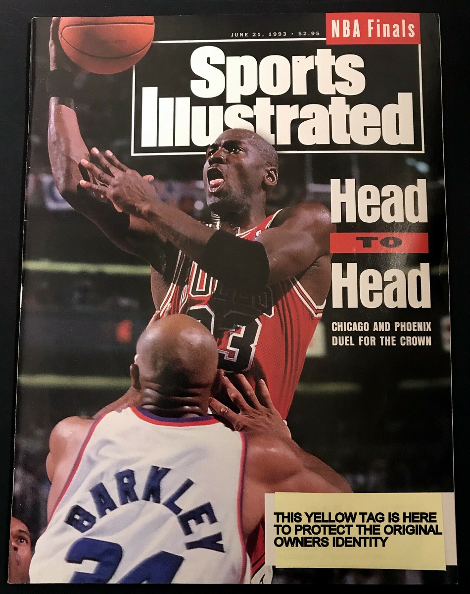MICHAEL JORDAN SPORTS ILLUSTRATED SHAQUILLE ONEAL BACK JUNE 21