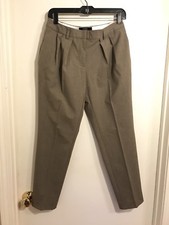  VICTORIA'S SECRET Body Bridget Fit Pleated Ankle Cropped Trouser Pants 6 