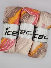 Ice Yarns Camilla Cotton Magic #47018 Gradient Self Striping