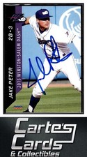 Jake Peter 2015 Choice Winston-Salem Dash #18  TTM/IP Signed Autographed