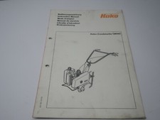 Bedienungsanleitung Hako-Combinette (3618) Original Hako Hausdruckerei