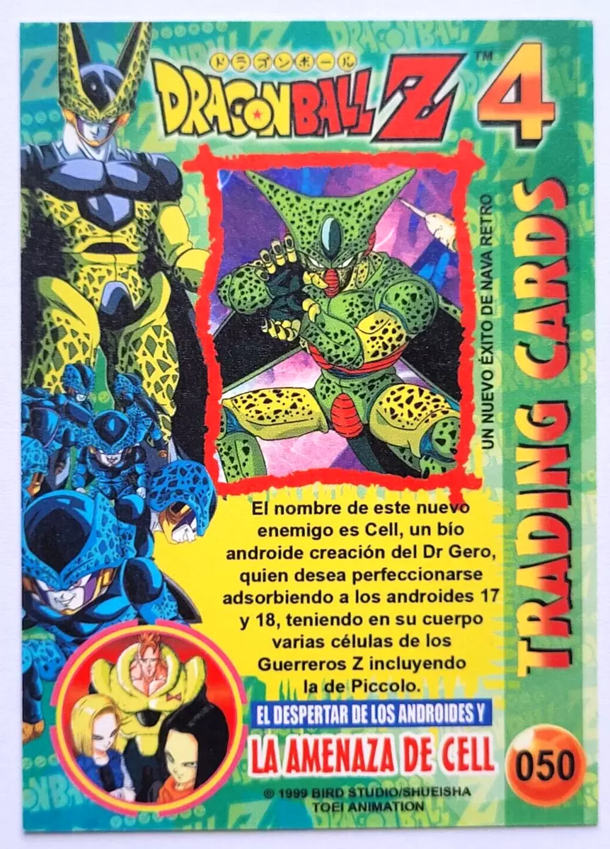 2023 DRAGON BALL Z4 #050 CELL ANDROID KAME HAME HA PERU Trading Cards TCG