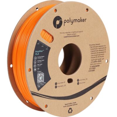 Polymaker PolyMax Tough PLA Filament Orange 1,75mm 750g 3D Druck