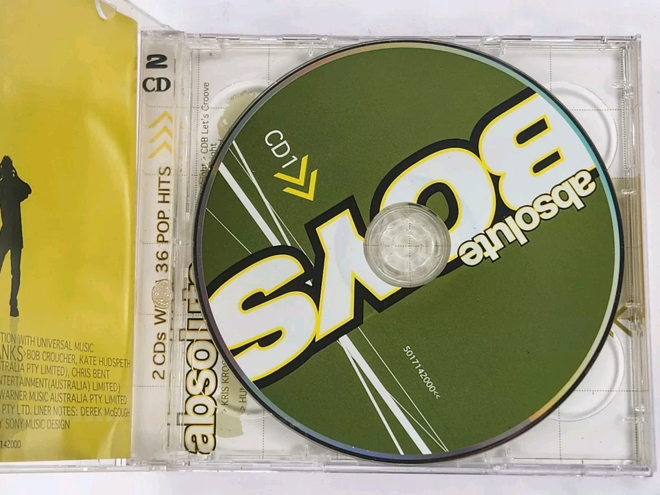ABSOLUTE BOYS 2 CD COMPILATION - NSYNC, HANSON, WILL SMITH, FIVE, CDB, EYC, BROS - Image 2 of 4