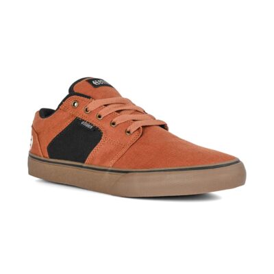 Etnies Lastkahn Ls Skateschuhe - Brown / Gummi / Gold